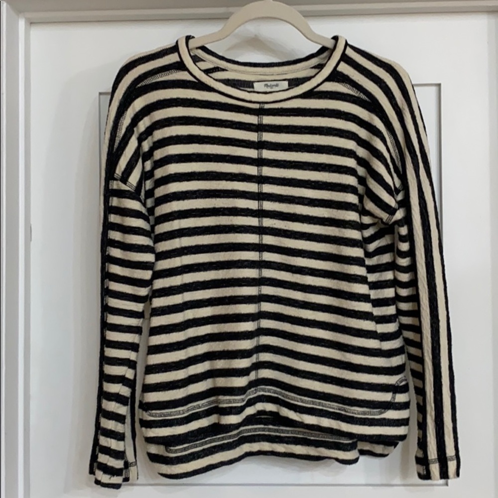 Madewell Stripe Sweater - Small